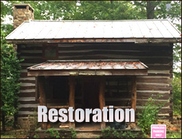 Historic Log Cabin Restoration  Franklin Furnace, Ohio